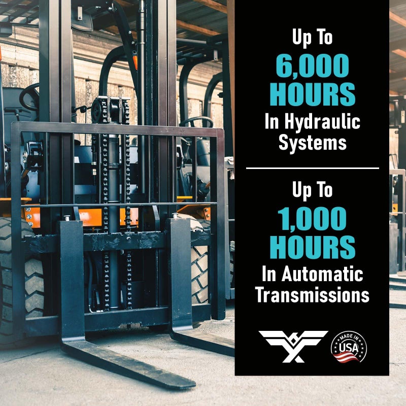 TRIAX Forklift HTF - Full Synthetic Hydraulic & Transmission Oil - Commercial Grade, True All Season to -50F (1 Gallon) - Image 4
